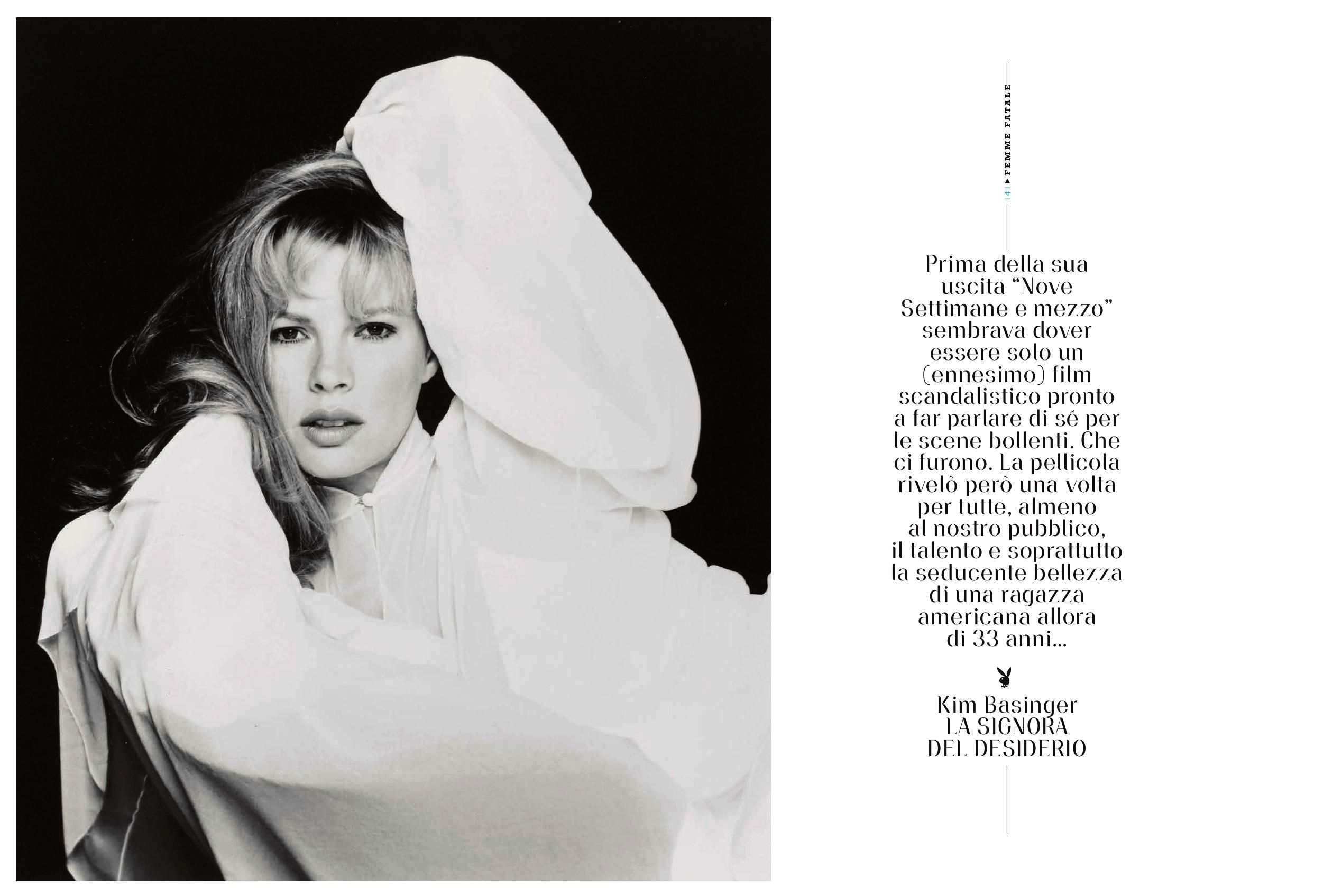 Kim Basinger playboy italia 2012